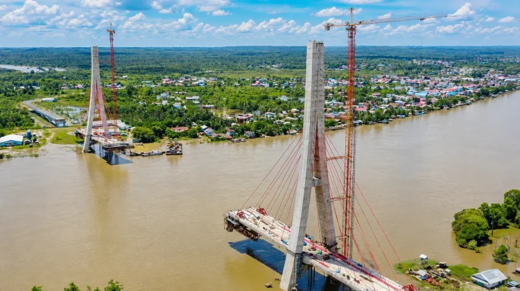 Jembatan ATJ dan Sungai Nyuatan Masuk Prioritas Pembangunan Tahun Jamak Kubar