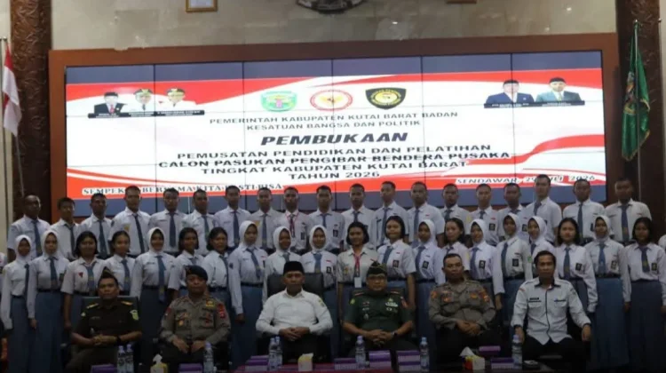 Sambut HUT RI ke 81, Pemkab Kubar Membuka Diklat Paskibraka