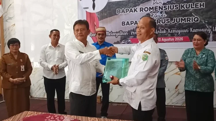 Sertijab Petinggi Ujoh Bilang Dorong Koordinasi untuk Kemajuan Kampung