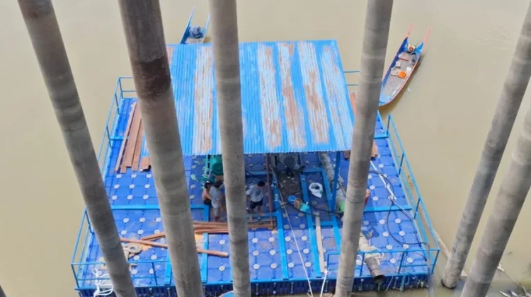 Perumdam Geser Rumah Pompa Hadapi Sungai Mahakam Surut