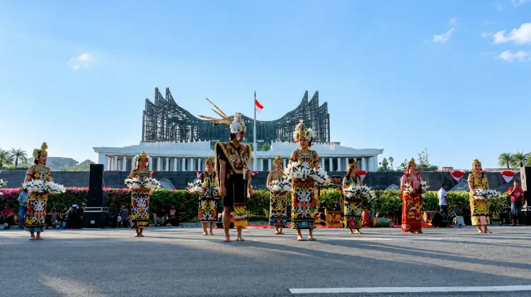 Karnaval Budaya Nusantara Semarakkan HUT ke-81 RI di IKN, Libatkan 1.235 Peserta