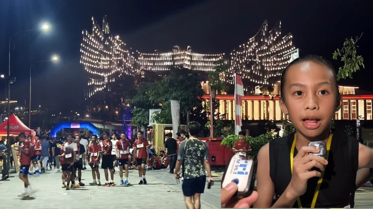 Merdeka Night Run di IKN Diikuti 3.000 Pelari, Pelajar 10 Tahun jadi Juara