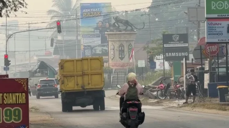 Warga Dukung Kebijakan Pemkab Kubar Terapkan BDR di tengah Kondisi Kabut Asap