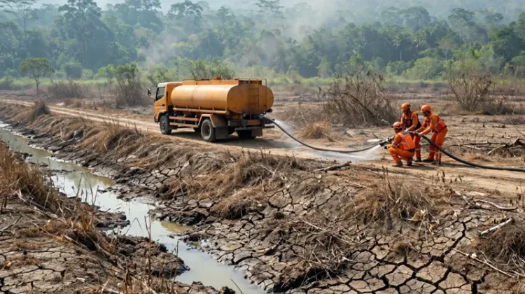 Warga Usul Pemetaan Sumber Air Hadapi Ancaman Kebakaran
