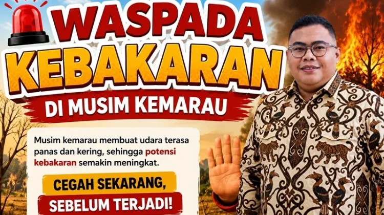 Kemarau, Warga Kubar Diminta Lebih Hati-Hati dengan Api