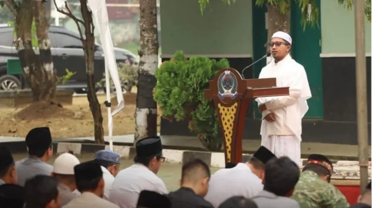 Salat Istisqa Jadi Ikhtiar Kodim 0912/Kubar Hadapi Kemarau