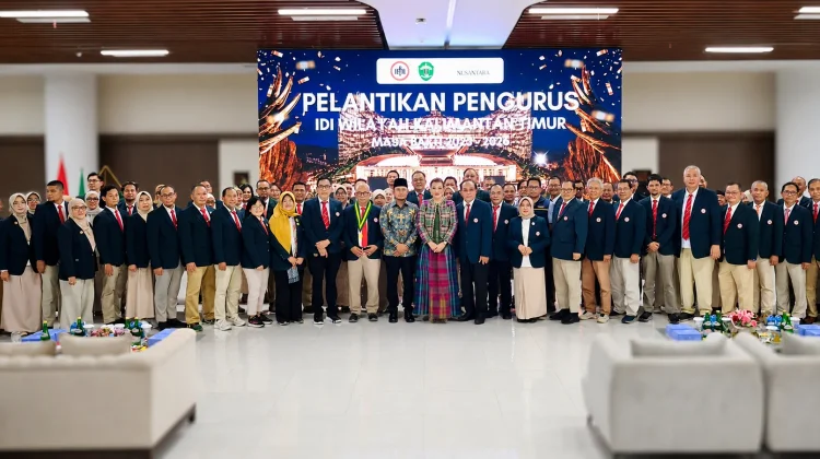 Pengurus IDI Kaltim Periode 2025-2028 Resmi Dilantik di IKN