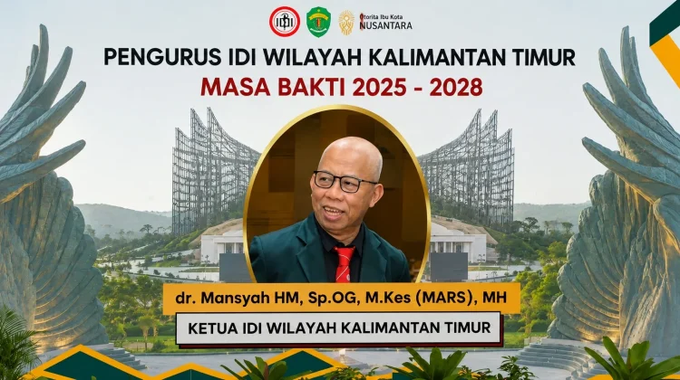 Resmi Pimpin IDI Kaltim, Dokter Mansyah Siap Roadshow ke Cabang Terjauh