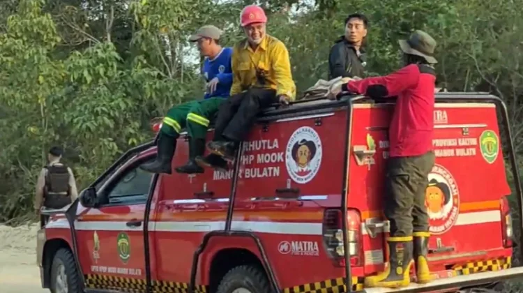 Dituding Tak Turun Tangani Karhutla, KPHP Mook Manoor Bulatn Buka Suara