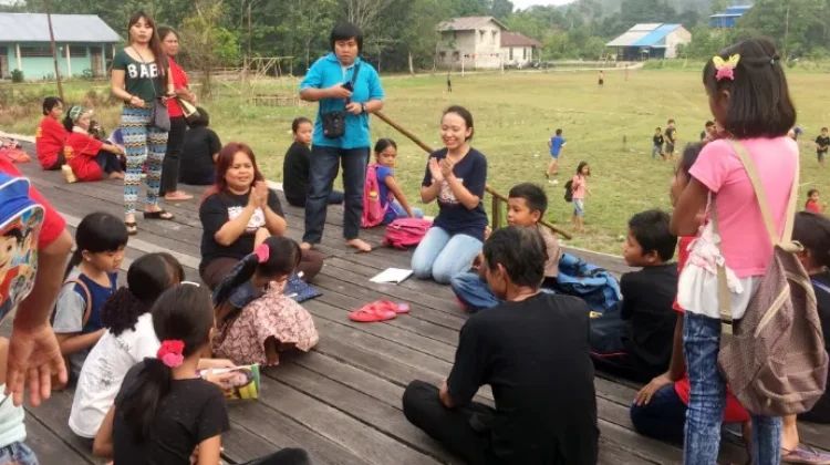 Modul Pembelajaran Fidelis Nyongka Disusun untuk Lima Sekolah Adat Kubar