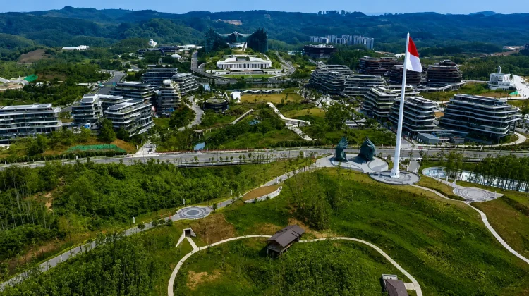 Progres Pembangunan Gedung Mahkamah Konstitusi IKN Hampir 50 Persen
