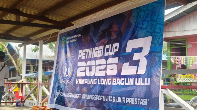 Petinggi Cup Jadi Wadah Pembinaan Pemuda Mahakam Ulu