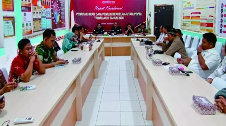 KPU Kubar Telah Perbarui Data Pemilih Berkelanjutan Bersama Stakeholder