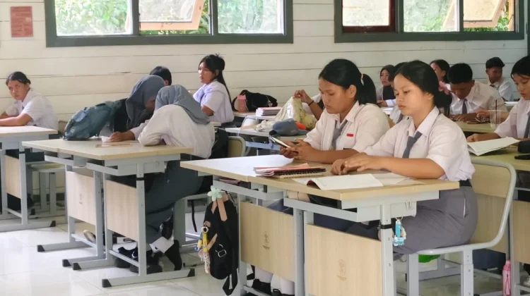 Asap Karhutla Sempat Ganggu Aktivitas Pendidikan Anak di Ujoh Bilang