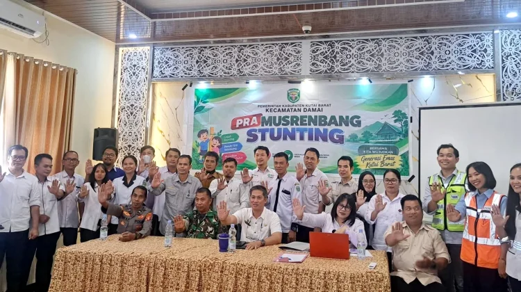 Kecamatan Damai Kutai Barat Pertajam Usulan Penanganan Stunting