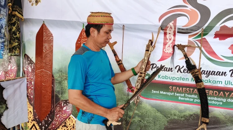 UMKM Aksesoris Adat Mahulu Mulai Geliatkan Ekonomi Lokal