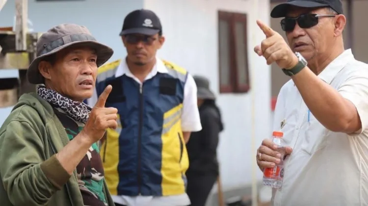 Wabup Kutai Barat Tinjau Sejumlah Proyek Pembangunan