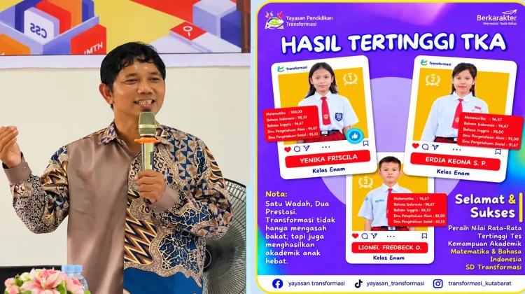 Dari Sembilan Siswa, Sekolah Transformasi Kubar Kini Berkembang dan Berprestasi