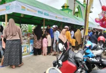 Pasar Ramadan Barong Tongkok Ramai Diserbu Warga