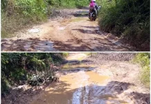 Jalan Rusak Hambat Ekonomi Warga di Kutai Barat