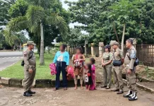 Satpol PP Kubar Amankan Pengemis Jalanan di Barong Tongkok