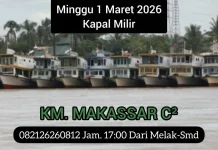 Info Kapal Mahakam Umumkan Jadwal Keberangkatan 1 Maret 2026