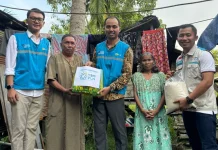 Bantuan Sembako Ringankan Beban Warga Melak saat Ramadan