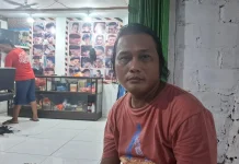 Pertengahan Ramadan, Usaha Pangkas Rambut di Barong Tongkok Mulai Ramai