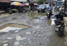DPRD Kubar Harap Jalan Rusak dalam Kota Segera Ditangani