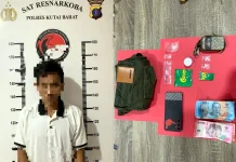 Polisi Tangkap Pengedar Sabu di Barong Tongkok, Sembilan Poket Sabu Disita