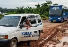 Damri dan Jalan Rusak Jadi Faktor Utama Sepinya Travel di Kubar