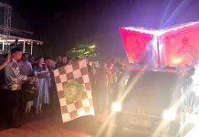Bupati Kubar Lepas Pawai Takbiran, Ribuan Warga Antusias Sambut Idulfitri