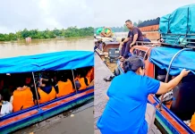 Arus Balik Lebaran di Kutai Barat Meningkat, Penumpang Jalur Sungai Membludak