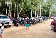 Libur Lebaran, Ribuan Pengunjung Padati Wisata Alam Batuq Bura dan Gunung Es