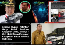 Penjelasan Pemkab Kubar Soal Anggaran Mobil Dinas Senilai Rp3 Miliar