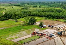 Pemprov Kaltim Mulai Survei Lokasi Cetak Sawah Baru di Kubar