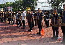 Gelar Apel Pagi, Tekankan Disiplin dan Program Indonesia Asri