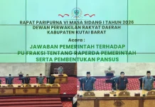 DPRD Kubar Bentuk Dua Pansus Bahas 12 Raperda