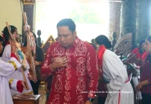 Maknai Jumat Agung, Bupati Kubar Ajak Warga Teladani Kasih dan Pengorbanan Kristus