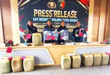 Polres Kubar Amankan Empat Pengetap BBM Ilegal