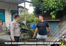 Polsek Siluq Ngurai Intensifkan Patroli Jaga Kamtibmas