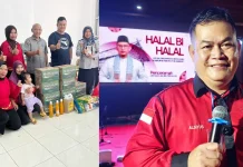 Panitia Halal Bihalal Kutai Barat Salurkan Sisa Bantuan untuk Puluhan Warga