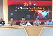 Polres Kubar Ungkap 14 Kasus Narkoba dengan 19 Tersangka