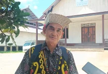 Ritual Mecak Undat Wujud Syukur Panen Padi Dayak Kenyah Mahulu