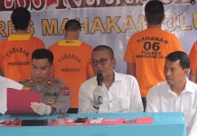 Enam Tersangka Sabu Mahulu Berasal dari Jaringan Berbeda