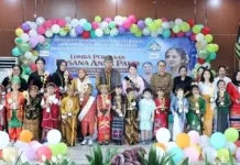 Bupati Kutai Barat Tutup Lomba Busana Anak dan Guru PAUD se-Kubar