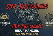 Judi Online Picu Tindakan Kriminalitas dan Kemiskinan