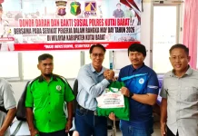 Buruh di Kutai Barat Peringati May Day dengan Bakti Sosial Donor Darah