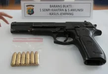 Polisi Dalami Asal-usul Senjata Api dalam Kasus Pengeroyokan di Jempang