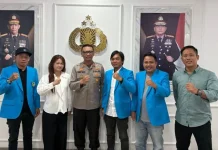 DPD KNPI Jalin Silaturahmi dengan Kapolres Kubar